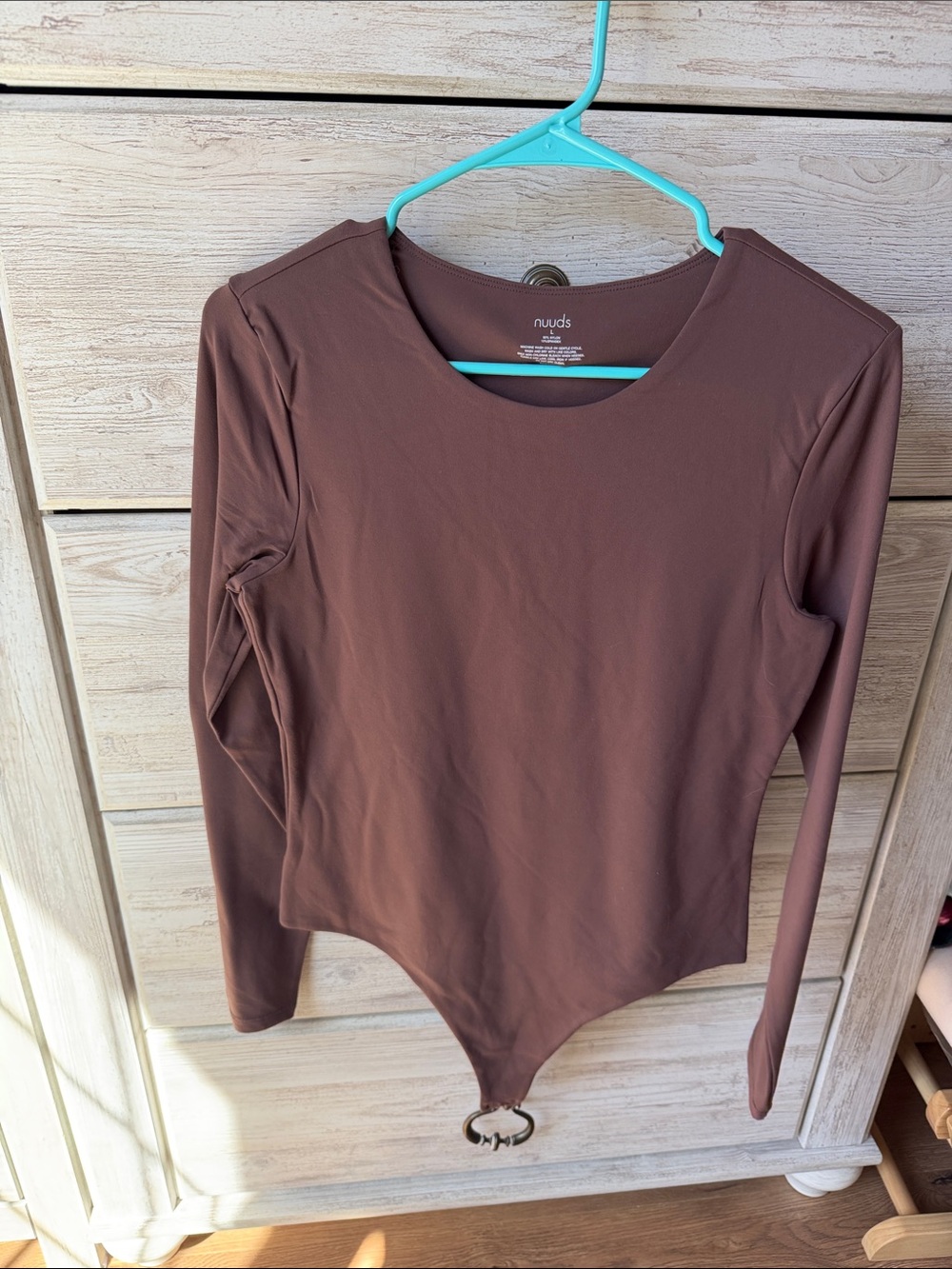 Nuuds Long Sleeve Bodysuit NWOT